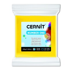 Cernit Number One Polimer Kil 250 gr 700 YELLOW - 1