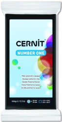 Cernit Number One Polimer Kil 500 gr 100 BLACK - 1