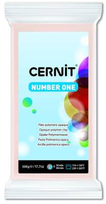 Cernit Number One Polimer Kil 500 gr 425 FLESH - 1