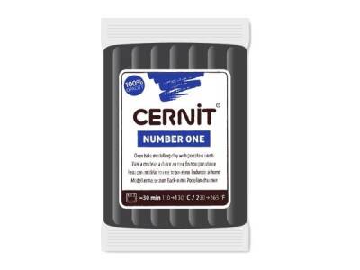 Cernit Number One Polimer Kil 56 gr 100 Black - 1