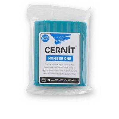 Cernit Number One Polimer Kil 56 gr 230 Duck Blue - 1