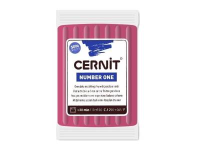 Cernit Number One Polimer Kil 56 gr 411 Bordeaux - 1