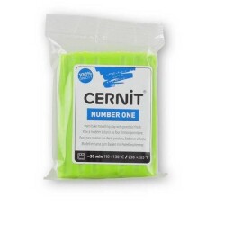 Cernit Number One Polimer Kil 56 gr 601 Lime Green - 1