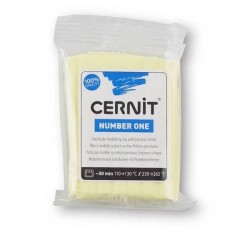 Cernit Number One Polimer Kil 56 gr 730 Vanilla - 1