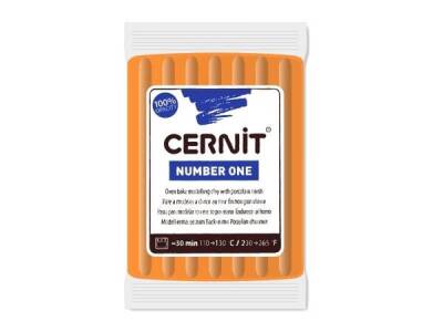 Cernit Number One Polimer Kil 56 gr 752 Orange - 1