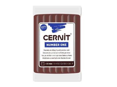 Cernit Number One Polimer Kil 56 gr 800 Brown - 1