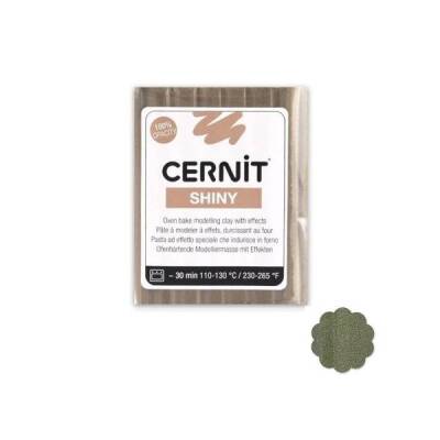 Cernit Shiny (Pırıltılı) Polimer Kil 56 gr 050 Gold - 1