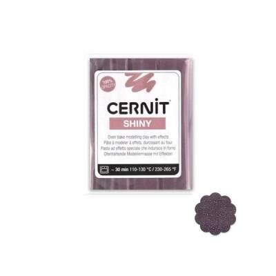 Cernit Shiny (Pırıltılı) Polimer Kil 56 gr 962 Purple - 1