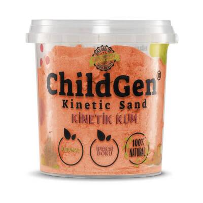 ChildGen Doğal Kinetik Kum 500 gr Turuncu - 1