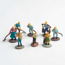 Çiftçi Figürü 1/75 3 Adet - Eshel