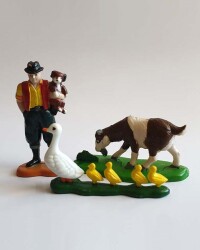 Çiftçi ve Evcil Hayvanlar 1/50 3 Adet - Eshel