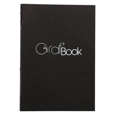 Clairefontaine Graf'Book 360 Derece Açılır Çizim Defteri 100 gr. 100 Yp. A5 14,8x21 cm. - 1