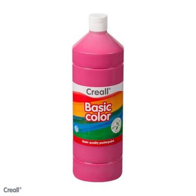 Creall Basic Color Posterpaint Tempera Boya 1000 ml. 08 Cyclamen (Sıklamen Fuşya) - 1