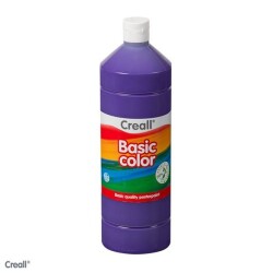 Creall Basic Color Posterpaint Tempera Boya 1000 ml. 09 Violet (Mor) - 1