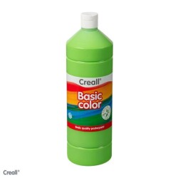 Creall Basic Color Posterpaint Tempera Boya 1000 ml. 14 L. Green (Açık Yeşil) - 1