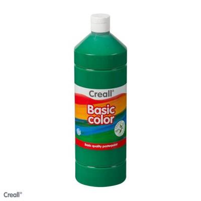 Creall Basic Color Posterpaint Tempera Boya 1000 ml. 16 D. Green (Koyu Yeşil) - 1