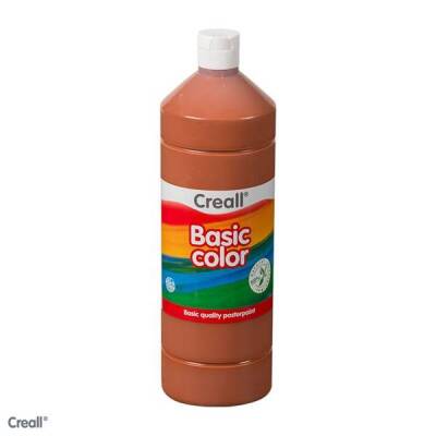 Creall Basic Color Posterpaint Tempera Boya 1000 ml. 18 L. Brown (Açık Kahverengi) - 1