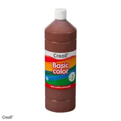 Creall Basic Color Posterpaint Tempera Boya 1000 ml. 19 D. Brown (Koyu Kahverengi) - 1