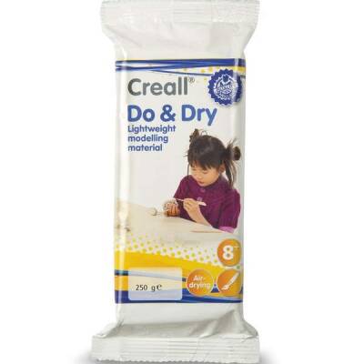 Creall Do & Dry Light Hafif Seramik Model Hamuru Beyaz 250 gr. - 1