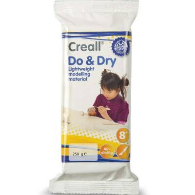 Creall Do & Dry Light Hafif Seramik Model Hamuru Beyaz 250 gr. - 1