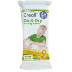 Creall Do & Dry Seramik Model Hamuru Beyaz 1000 gr. - 1