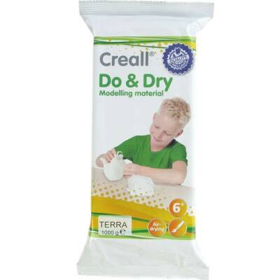 Creall Do & Dry Seramik Model Hamuru Toprak Rengi 1000 gr. - 1