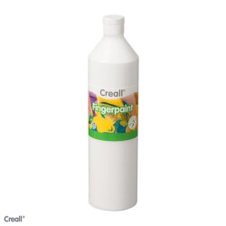 Creall Fingerpaint Parmak Boyası 750 ml. 07 White (Beyaz) - 1