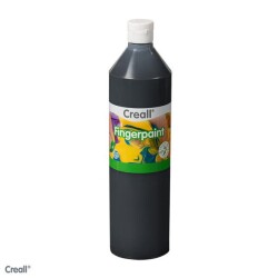 Creall Fingerpaint Parmak Boyası 750 ml. 08 Black (Siyah) - 1