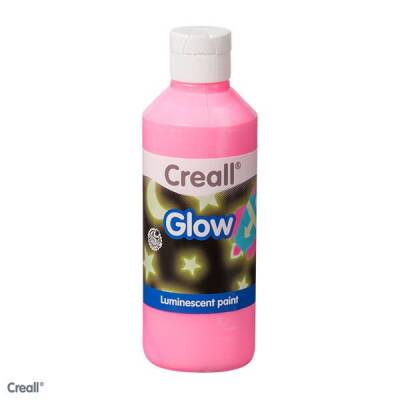 Creall Glow Karanlıkta Parlayan Boya 250 ml. 02 Pink (Pembe) - 1