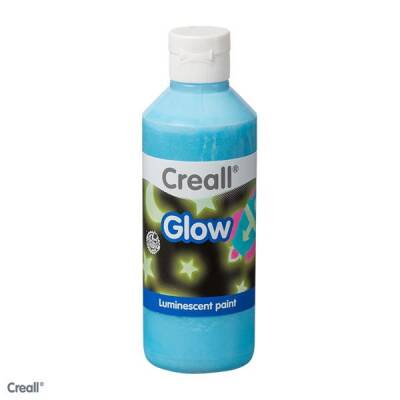 Creall Glow Karanlıkta Parlayan Boya 250 ml. 03 Blue (Mavi) - 1