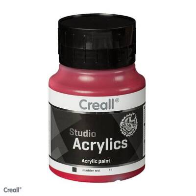 Creall Studio Akrilik Boya 500 ml. 11 MADDER RED - 1