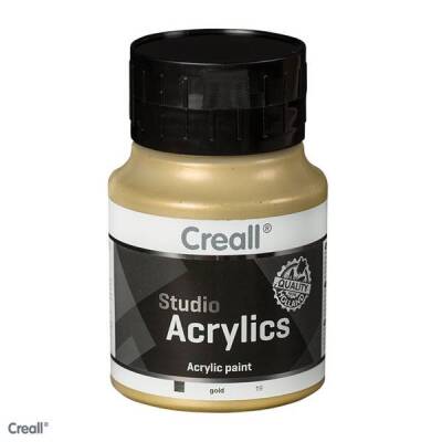 Creall Studio Akrilik Boya 500 ml. 19 METALLIC GOLD - 1