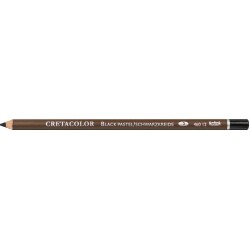 Cretacolor Black Chalk Pastel Pencil Siyah Tebeşir Kalemi (460 12) - 1
