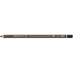 Cretacolor Black Chalk Pastel Pencil Siyah Tebeşir Kalemi (460 12) - 1