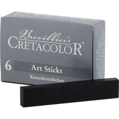 Cretacolor Nero Soft Çubuk Füzen 7x14 mm 1 Adet (404 02) - 1