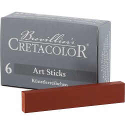 Cretacolor Sanguine Oil Çubuk Füzen 7x14 mm 1 Adet (404 20) - 1