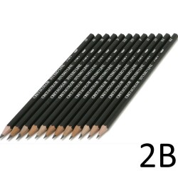 Cretacolor Studio Line Graphite Dereceli Kalem 2B (140 02) - 1