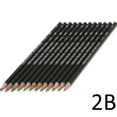 Cretacolor Studio Line Graphite Dereceli Kalem 2B (140 02) - 1