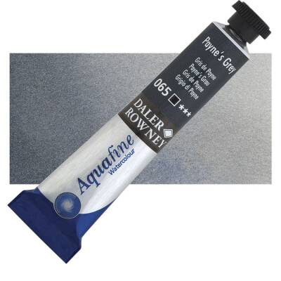 Daler Rowney Aquafine Tüp Suluboya 8 ml 065 PAYNE'S GREY - 1