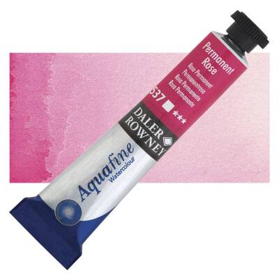 Daler Rowney Aquafine Tüp Suluboya 8 ml 537 PERMANENT ROSE - 1