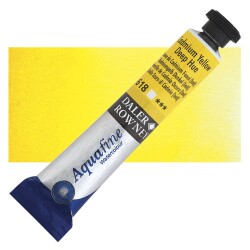 Daler Rowney Aquafine Tüp Suluboya 8 ml 618 CAD YELLOW DEEP HUE - 1