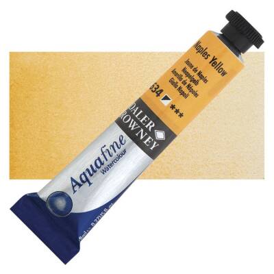 Daler Rowney Aquafine Tüp Suluboya 8 ml 634 NAPLES YELLOW - 1