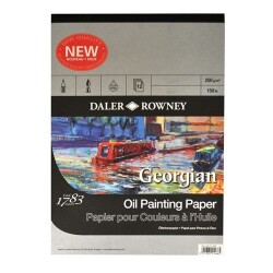 Daler Rowney Georgian Oil Pad 13x18 cm. 250 gr. 12 yp. - 1