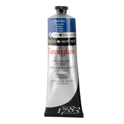 Daler Rowney Georgian Yağlı Boya 225 ml 110 Cobalt Blue Hue - 1