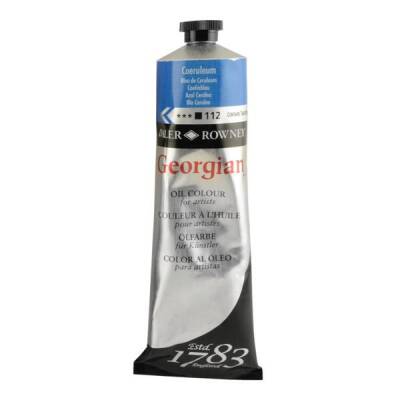 Daler Rowney Georgian Yağlı Boya 225 ml 112 Coeruleum Blue Hue - 1