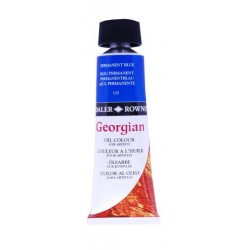 Daler Rowney Georgian Yağlı Boya 225 ml 137 Permanent Blue - 1