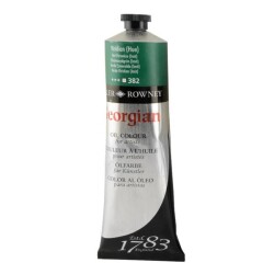 Daler Rowney Georgian Yağlı Boya 225 ml 382 Viridian Green Hue - 1