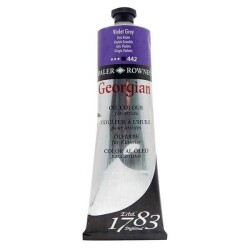 Daler Rowney Georgian Yağlı Boya 225 ml 442 Violet Grey - 1