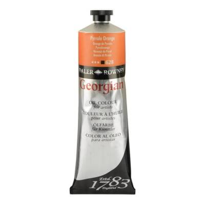 Daler Rowney Georgian Yağlı Boya 225 ml 628 Chrome Orange Deep Hue - 1