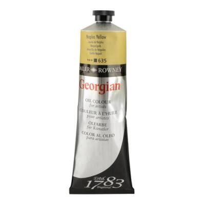 Daler Rowney Georgian Yağlı Boya 225 ml 635 Naples Yellow - 1